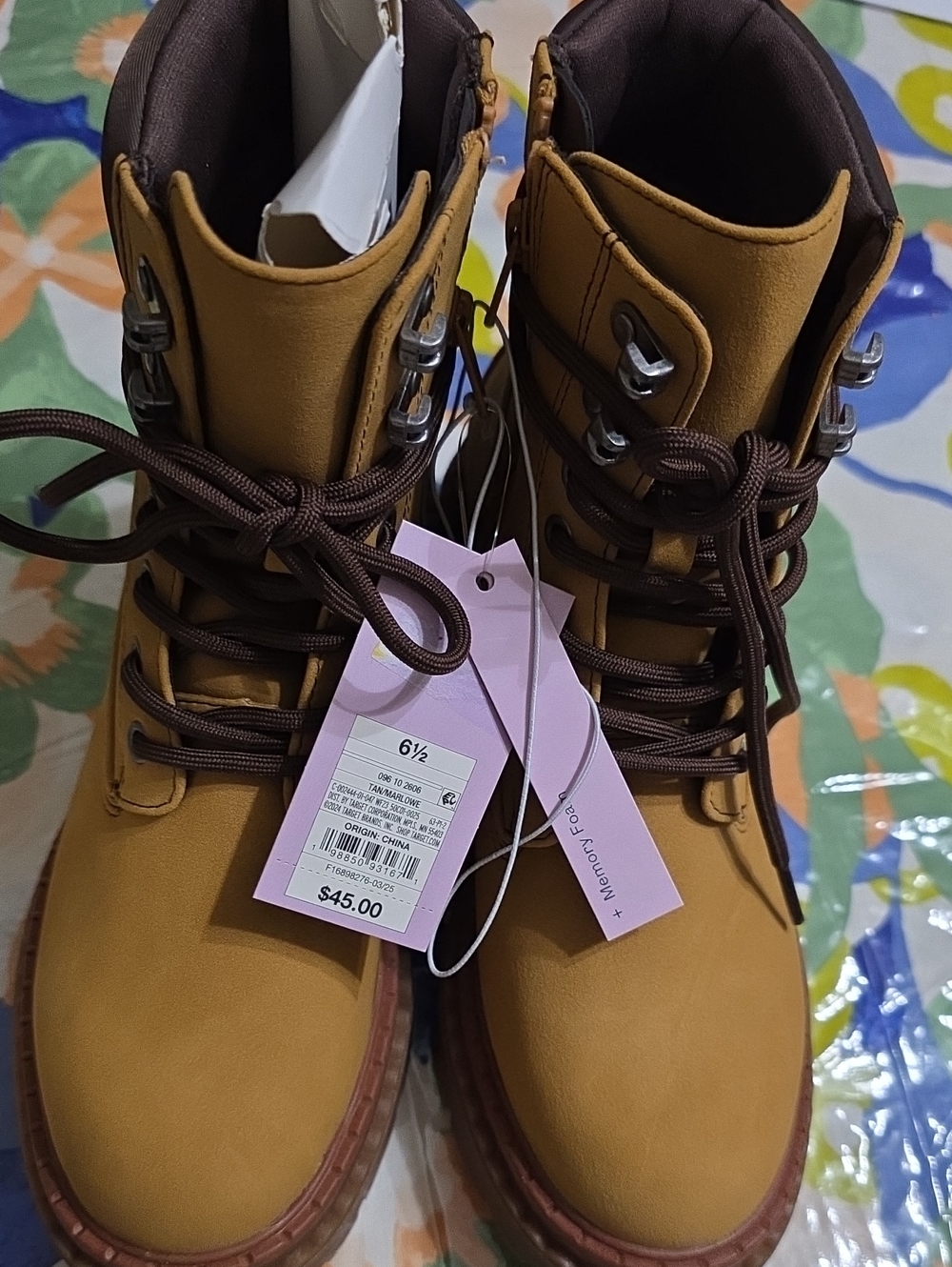 wild fable Tan and Brown Lace-Up Men's Boots